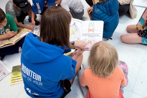Les ateliers de Plaisir de lire en camp de jour offerts aux enfants pour une deuxième saison