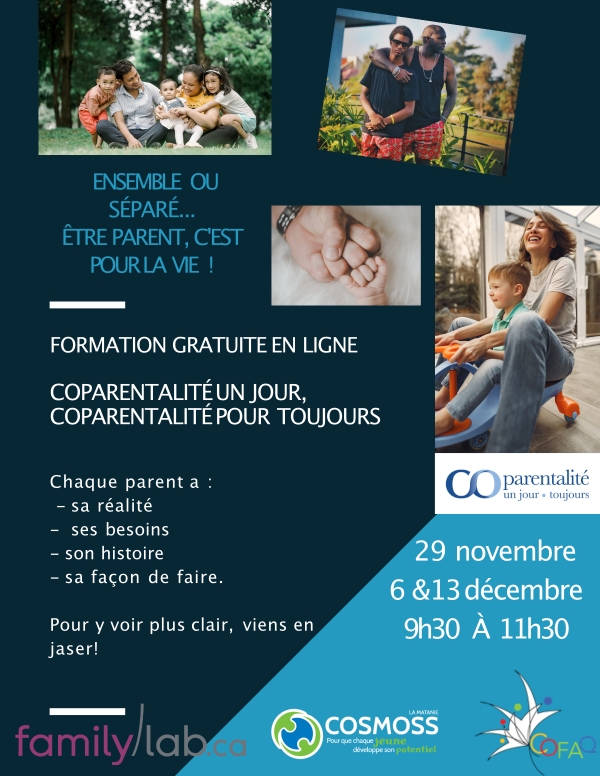 Formation gratuite pour les parents