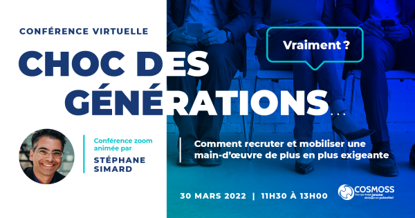 Pour les employeurs et gestionnaires : Conférence virtuelle à ne pas manquer !