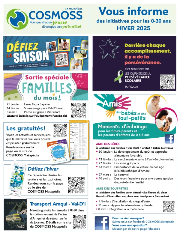 <h2>Édition Hiver 2025 : disponible!</h2>